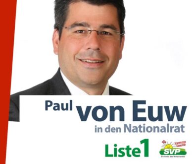 Paul von Euw in den Nationalrat 2023
